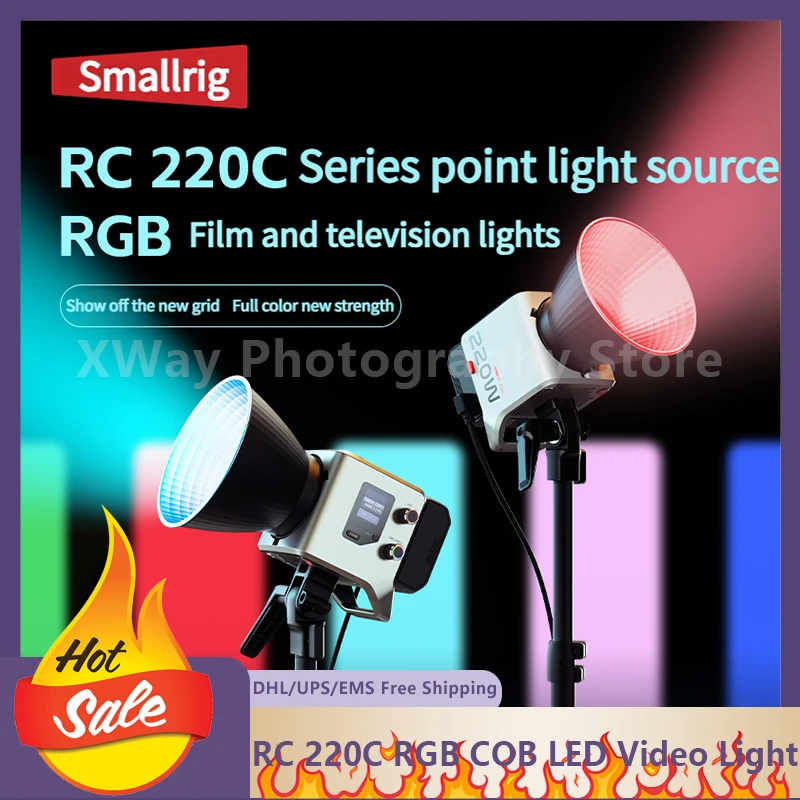 Photography Lighting App - Smallrig Rc220C Rgb Cob Photography Fill