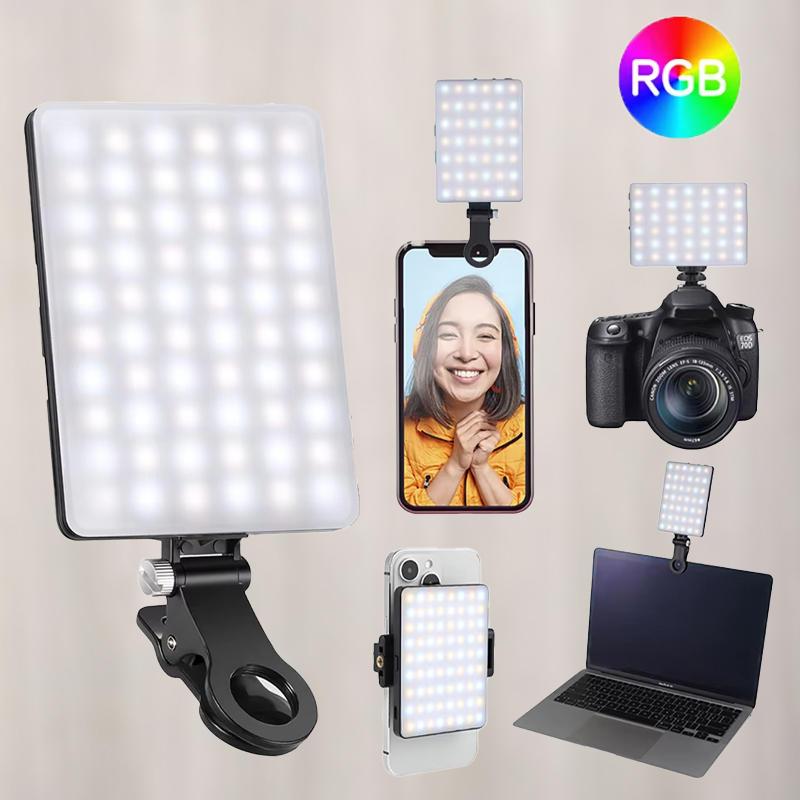Photography Lighting Patterns - Mini RGB LED Fill Light Portable