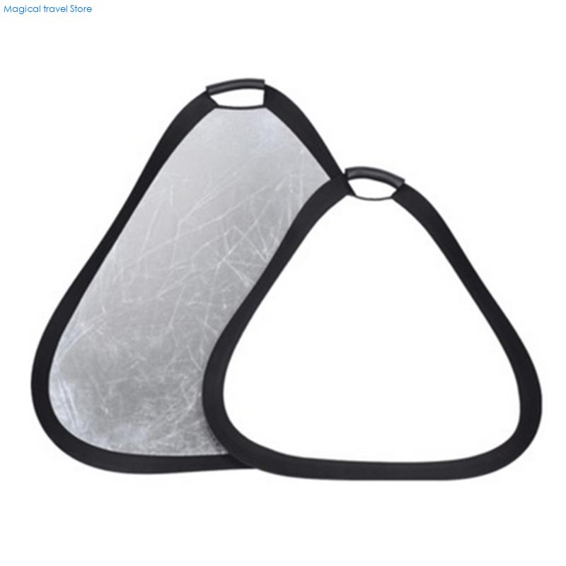Photography Lighting Reflectors - N2UB 30cm/60cm/80cm Triangle Photography Light Reflector