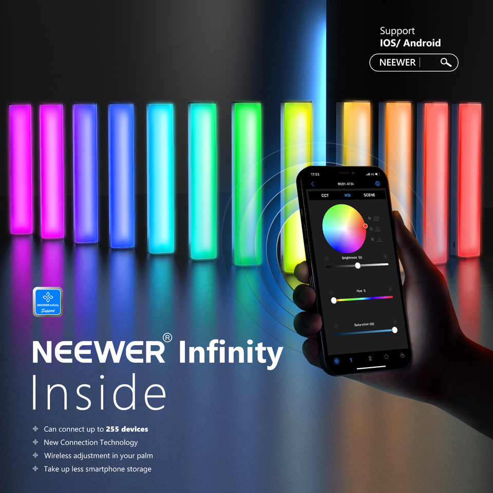 Photography Lighting App - For NEEWER RGB Magnetic Handheld Stick