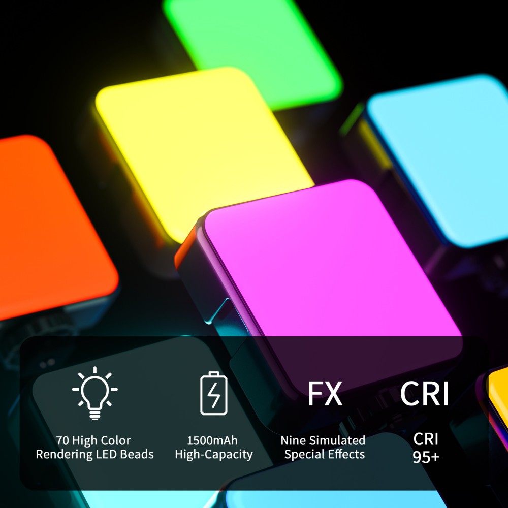 Mini Pocket Full Colour RGB Fi - Photography Lighting Brand บทวิจารณ์และราคา