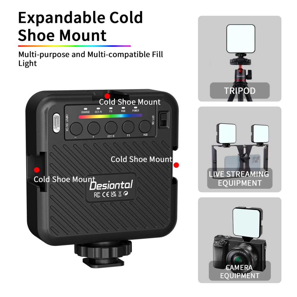 Mini Pocket Full Colour RGB Fi - Photography Lighting Brand บทวิจารณ์และราคา