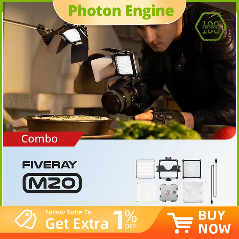 ZHIYUN FIVERAY M20C RGB 20W M2 - Photography Lighting App บทวิจารณ์และราคา
