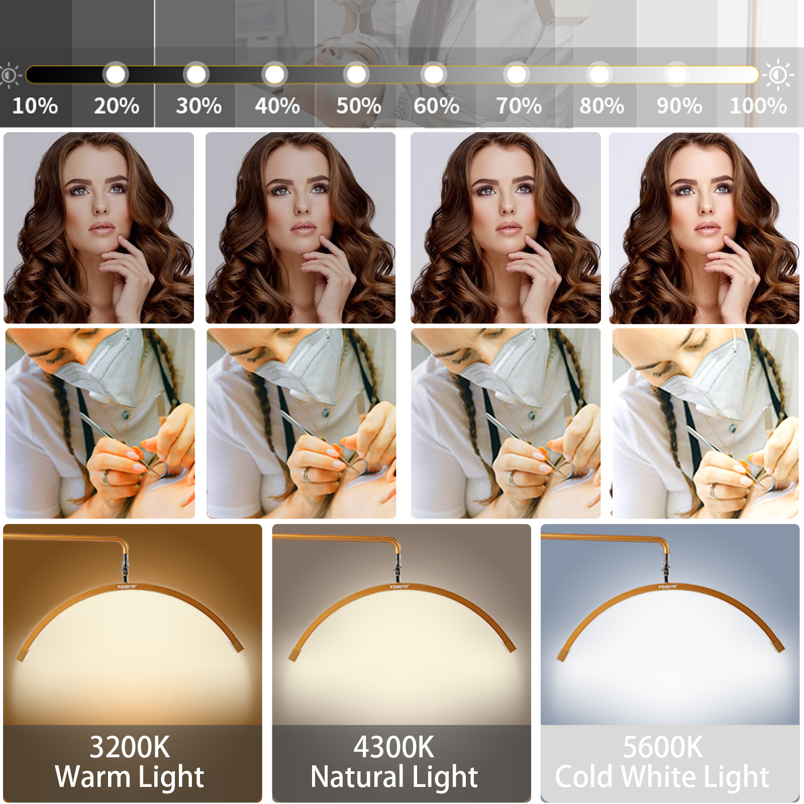 Fosoto Multi-directional Ring  - Photography Lighting Direction บทวิจารณ์และราคา