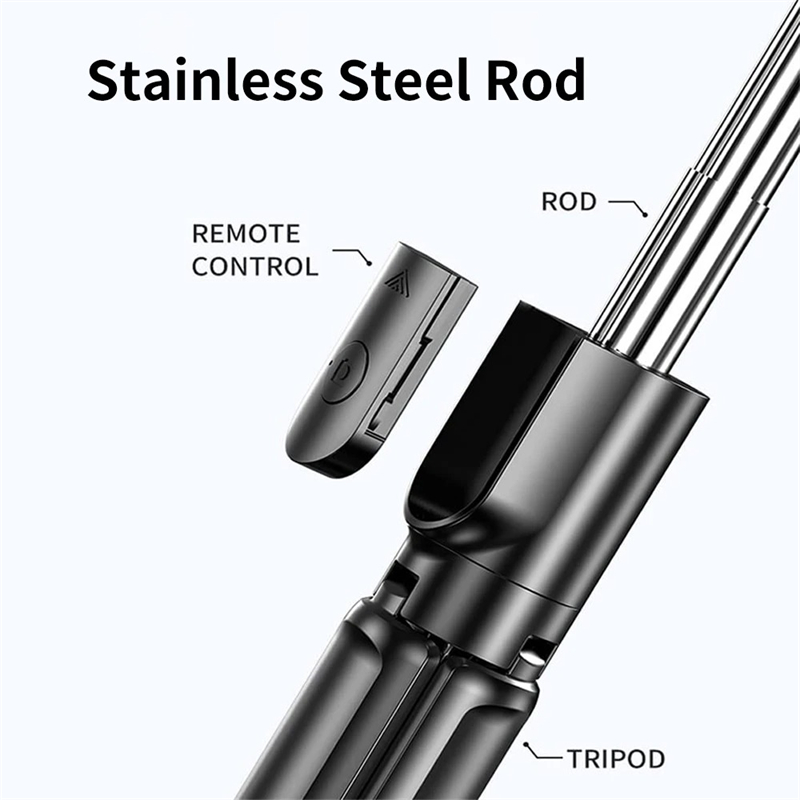 Extendable Selfie Stick Tripod - Photography Video Lighting Kit With Adjustable Tripod Stand บทวิจารณ์และราคา