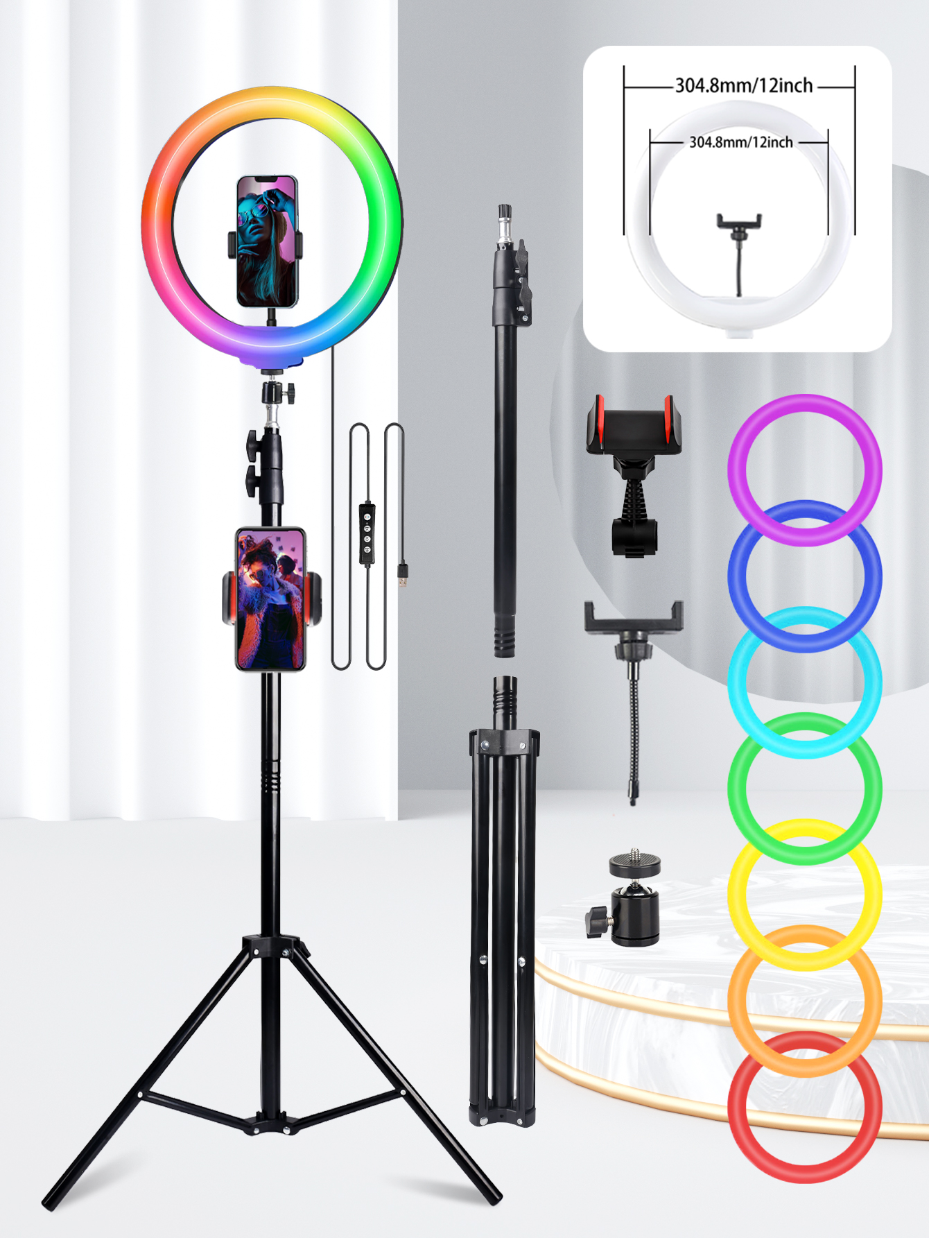A 10 Inch Professional Selfie  - Photography Lighting Patterns บทวิจารณ์และราคา