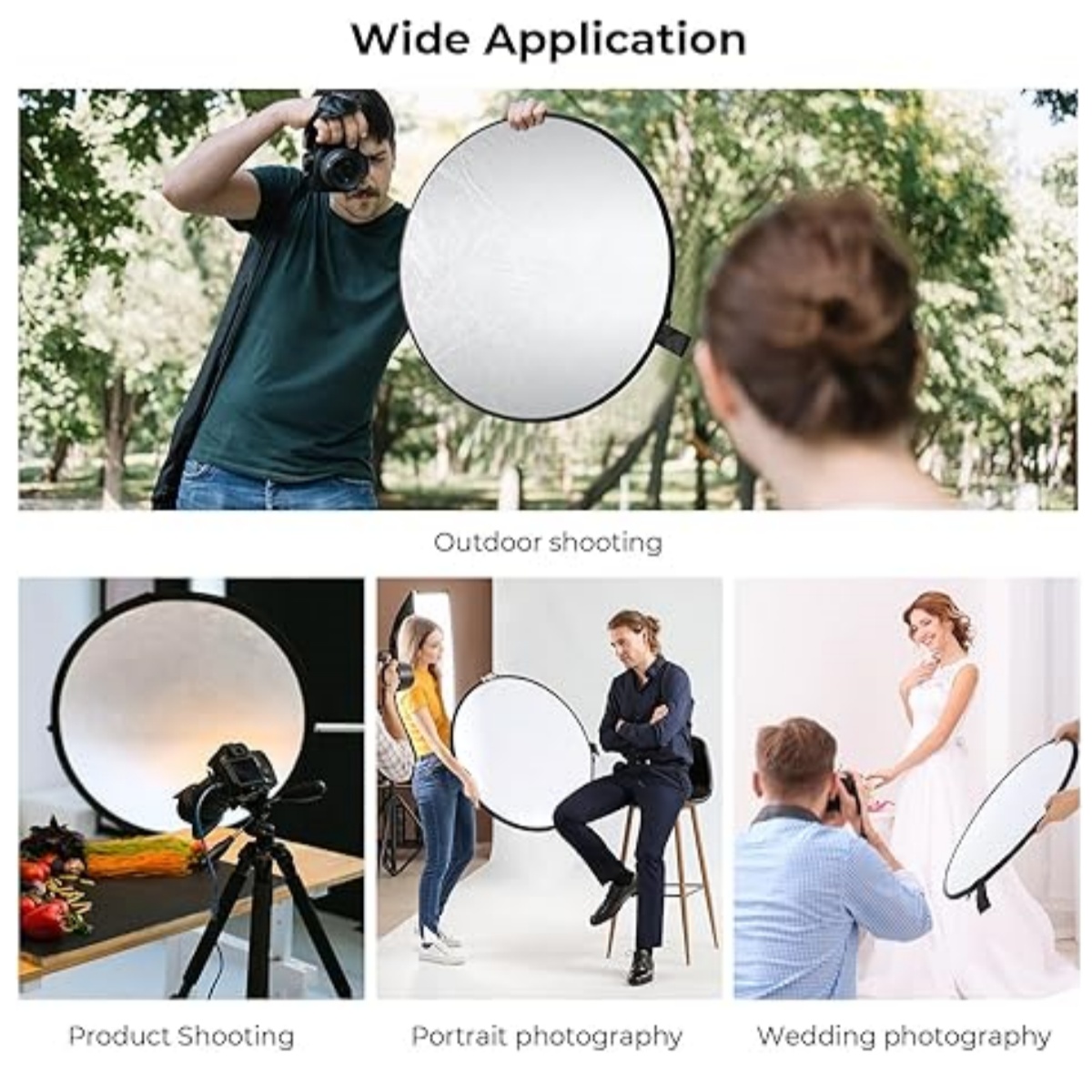 HUANYINGBJB Portable 5 in 1 Ph - Photography Lighting Reflectors บทวิจารณ์และราคา