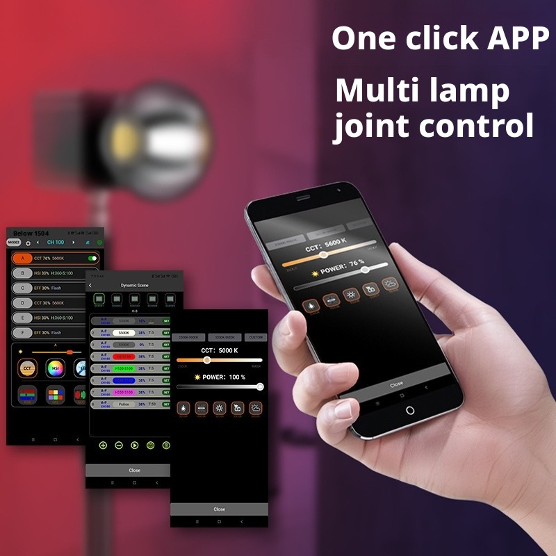 Rgb Fill Light 100w Video Live - Photography Lighting App บทวิจารณ์และราคา