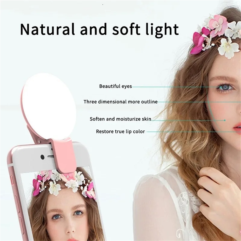 Portable Ring Light Clip Porta - Photography Lighting Patterns บทวิจารณ์และราคา