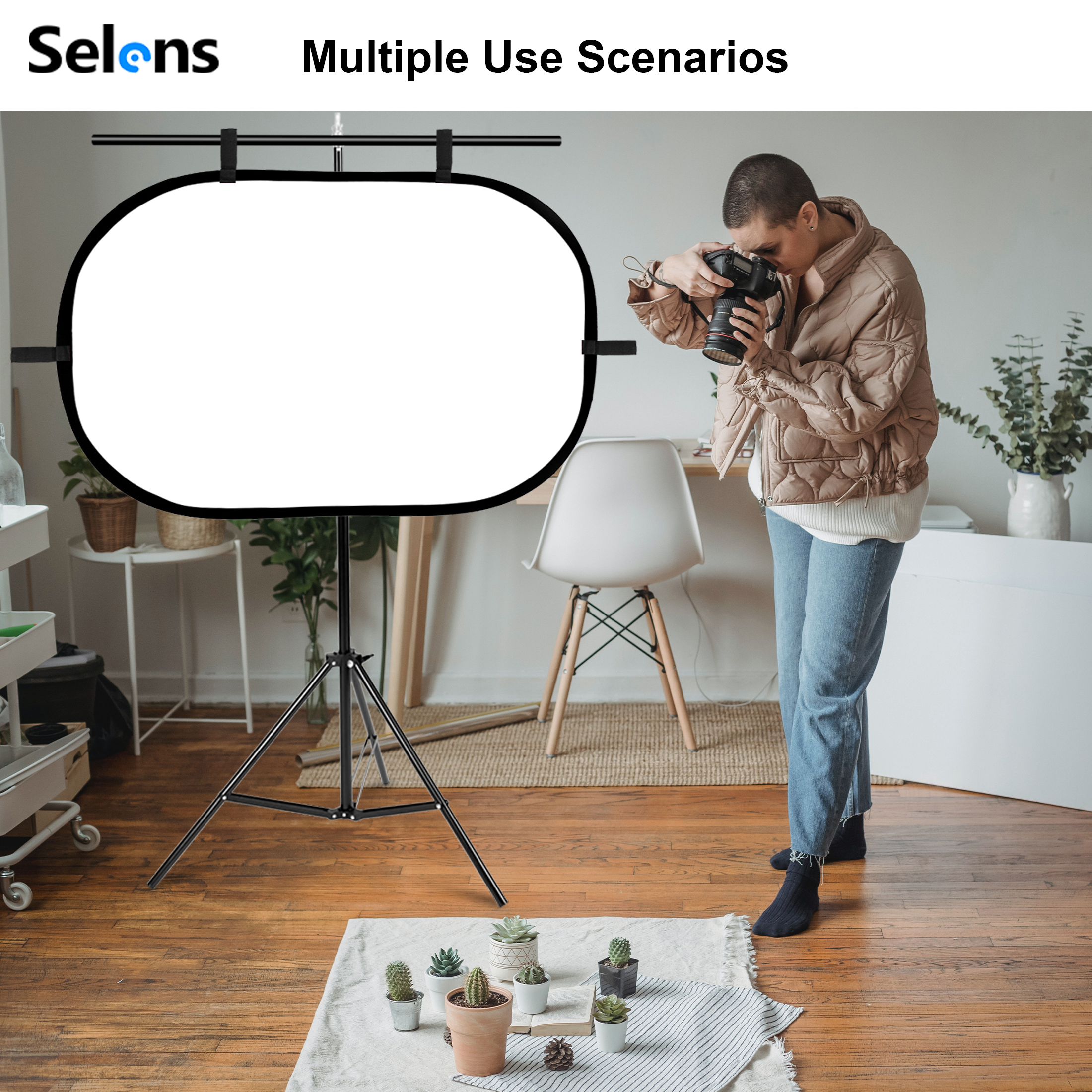 Selens White Diffuser Foldable - Photography Lighting Reflectors บทวิจารณ์และราคา