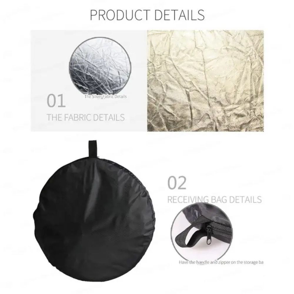 Reflector 30CM 60CM 80CM 110CM - Photography Lighting Reflectors บทวิจารณ์และราคา