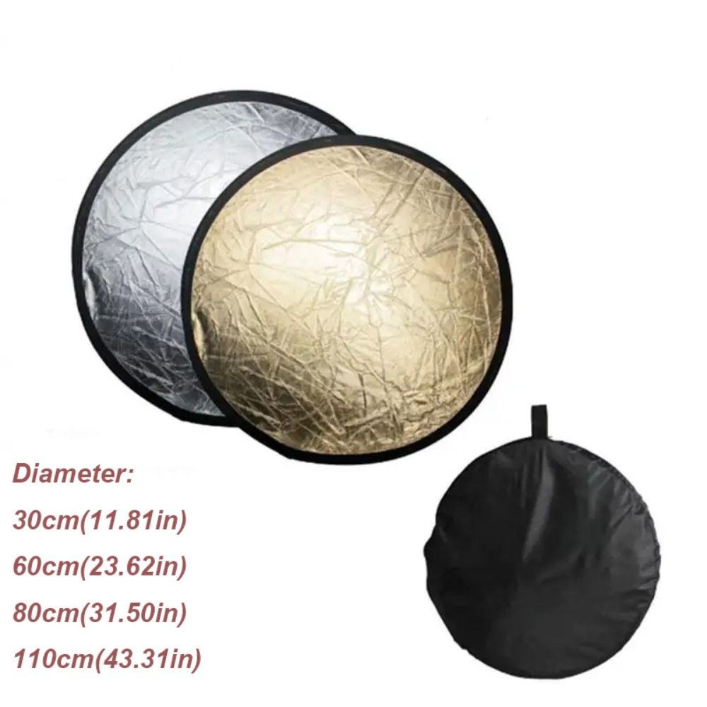 Reflector 30CM 60CM 80CM 110CM - Photography Lighting Reflectors บทวิจารณ์และราคา