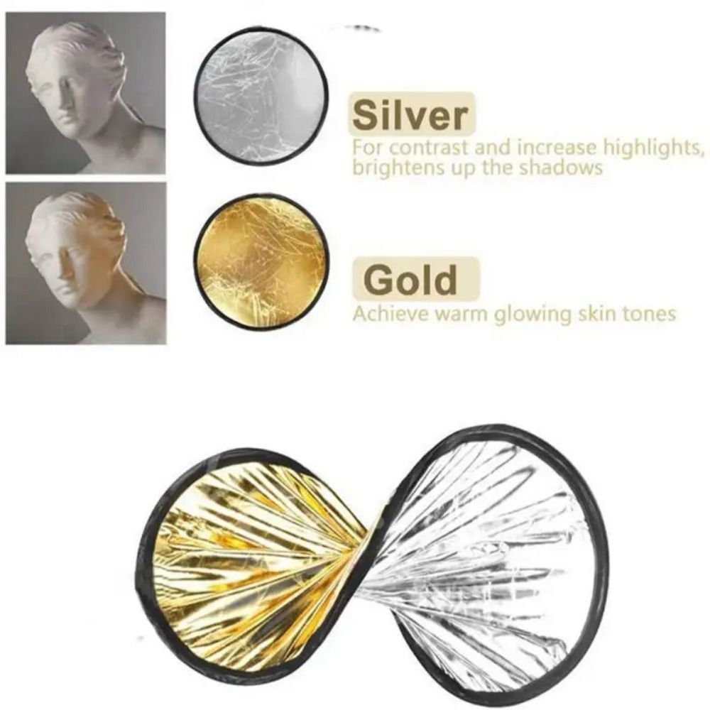 Reflector 30CM 60CM 80CM 110CM - Photography Lighting Reflectors บทวิจารณ์และราคา