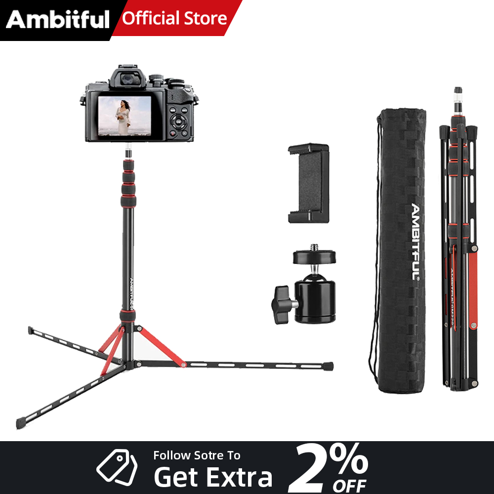 Ambitful GM220 Photographic Li - Photography Video Lighting Kit With Adjustable Tripod Stand บทวิจารณ์และราคา