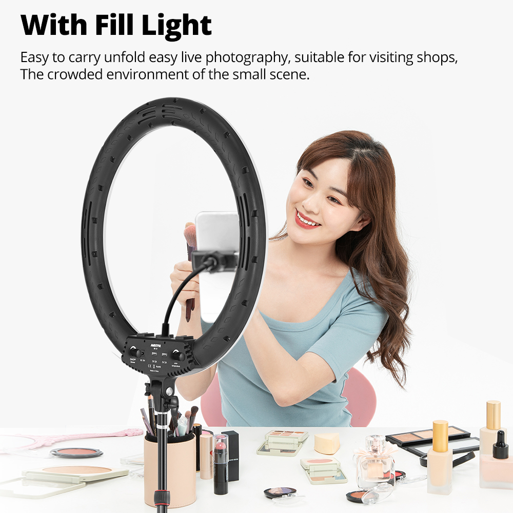 Ambitful GM220 Photographic Li - Photography Video Lighting Kit With Adjustable Tripod Stand บทวิจารณ์และราคา