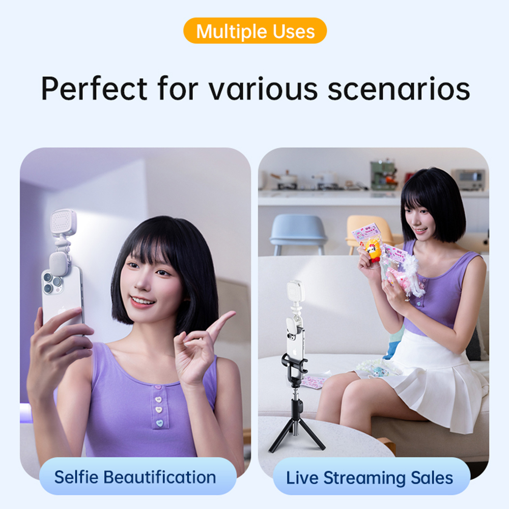 Portable LED Selfie Light Came - Photography Lighting Patterns บทวิจารณ์และราคา