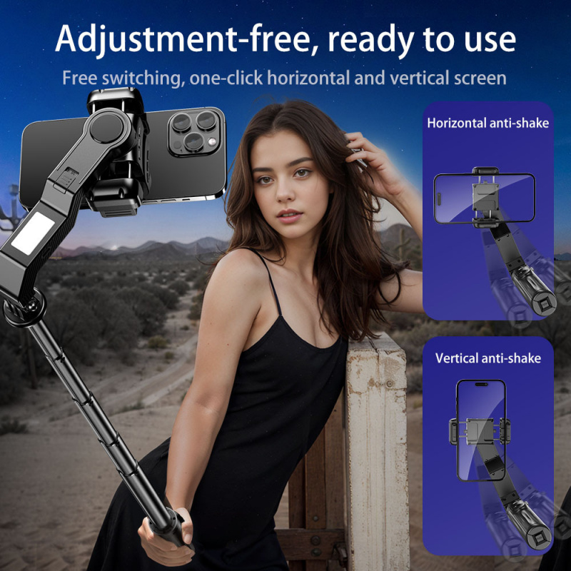 Phone Selfie Stick with LED Fi - Photography Video Lighting Kit With Adjustable Tripod Stand บทวิจารณ์และราคา