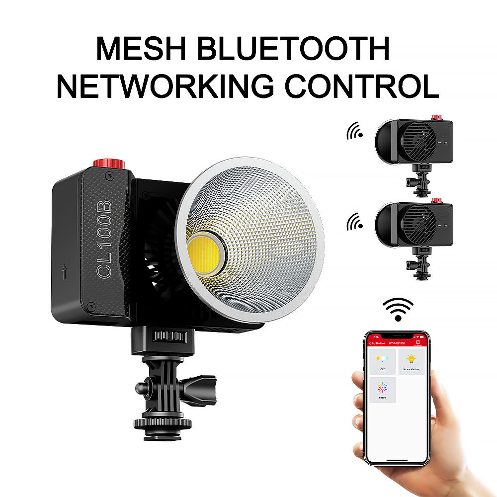 GVM CL100B Portable Bi-Color L - Photography Lighting App บทวิจารณ์และราคา