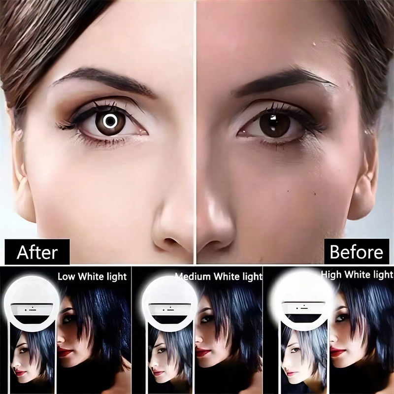 LED Selfie Ring Light Novelty  - Photography Lighting Patterns บทวิจารณ์และราคา