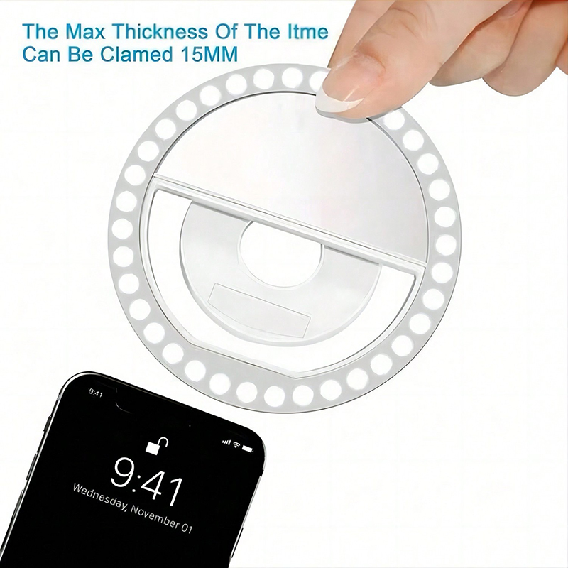 LED Selfie Ring Light Novelty  - Photography Lighting Patterns บทวิจารณ์และราคา
