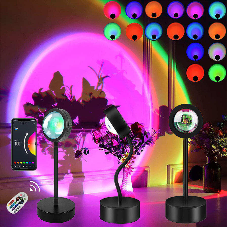 Tuya Smart Sunset Lamp Night L - Photography Lighting App บทวิจารณ์และราคา