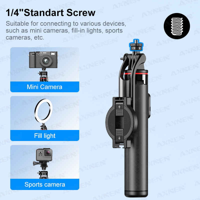 AXNEN C20 Magnetic Selfie Stic - Photography Video Lighting Kit With Adjustable Tripod Stand บทวิจารณ์และราคา