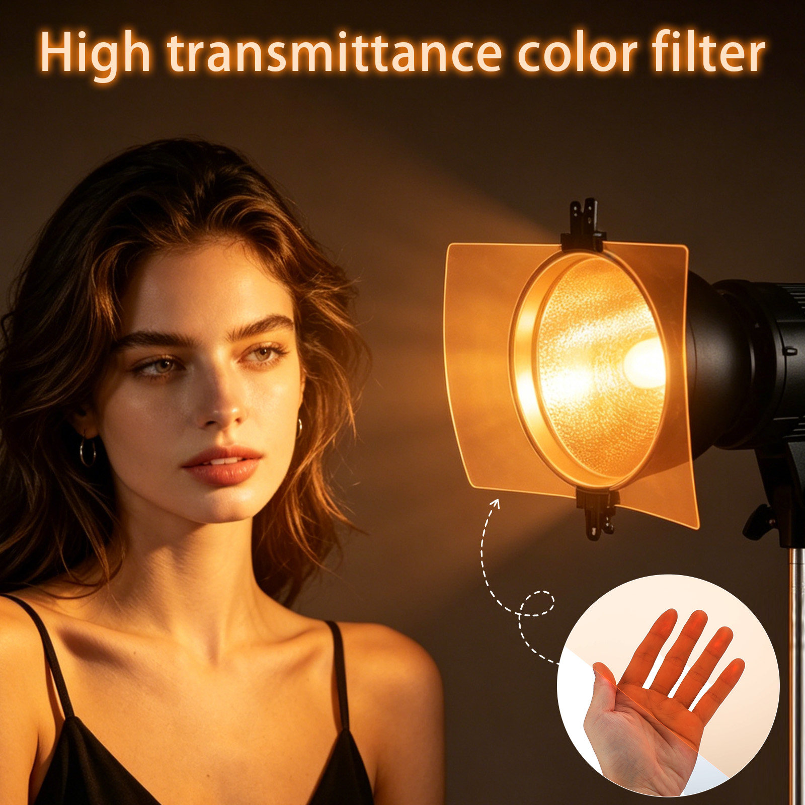 6Pcs Light Filter Sheets Color - Learn Photography Lighting บทวิจารณ์และราคา