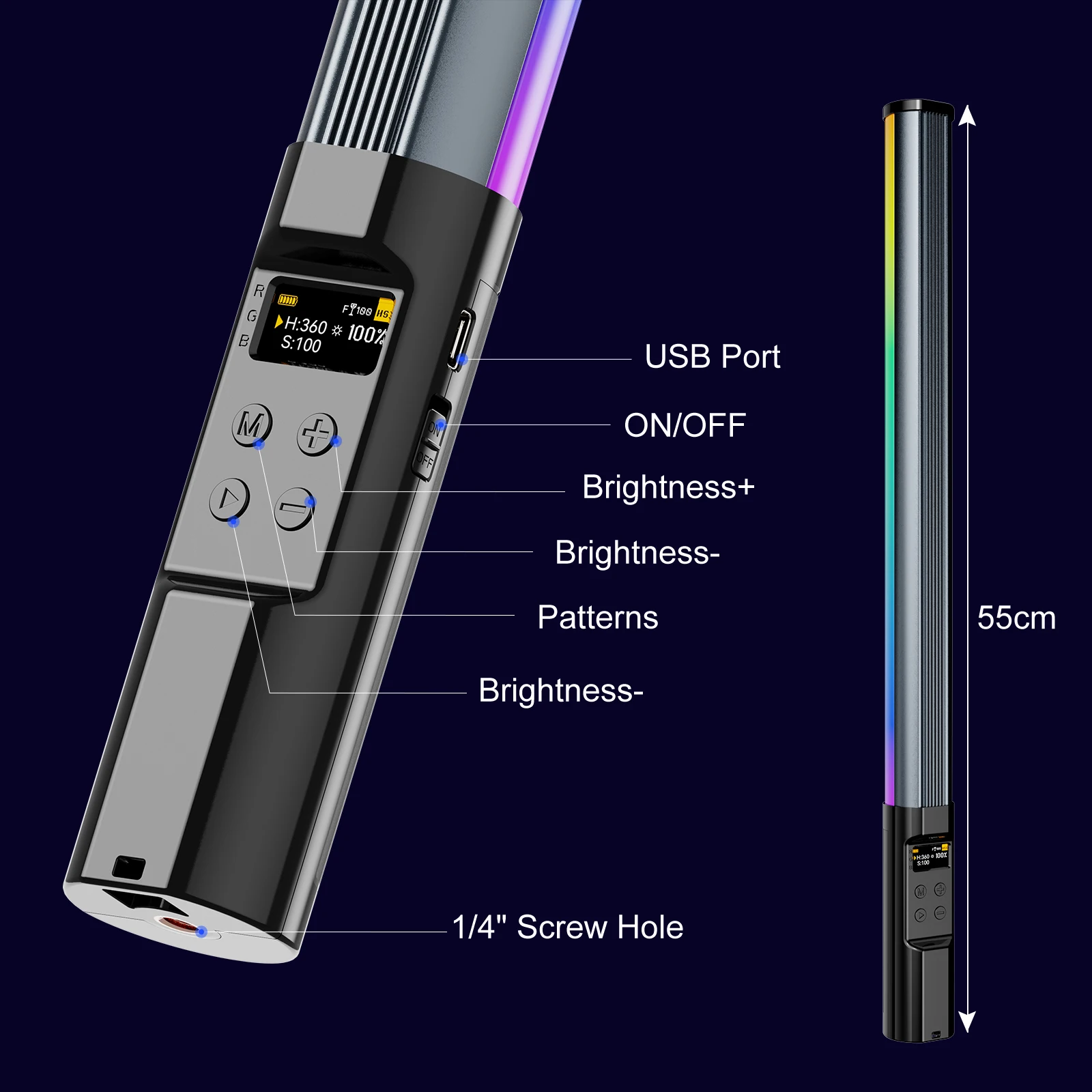 RGB Photography Light Wand Han - Photography Lighting App บทวิจารณ์และราคา