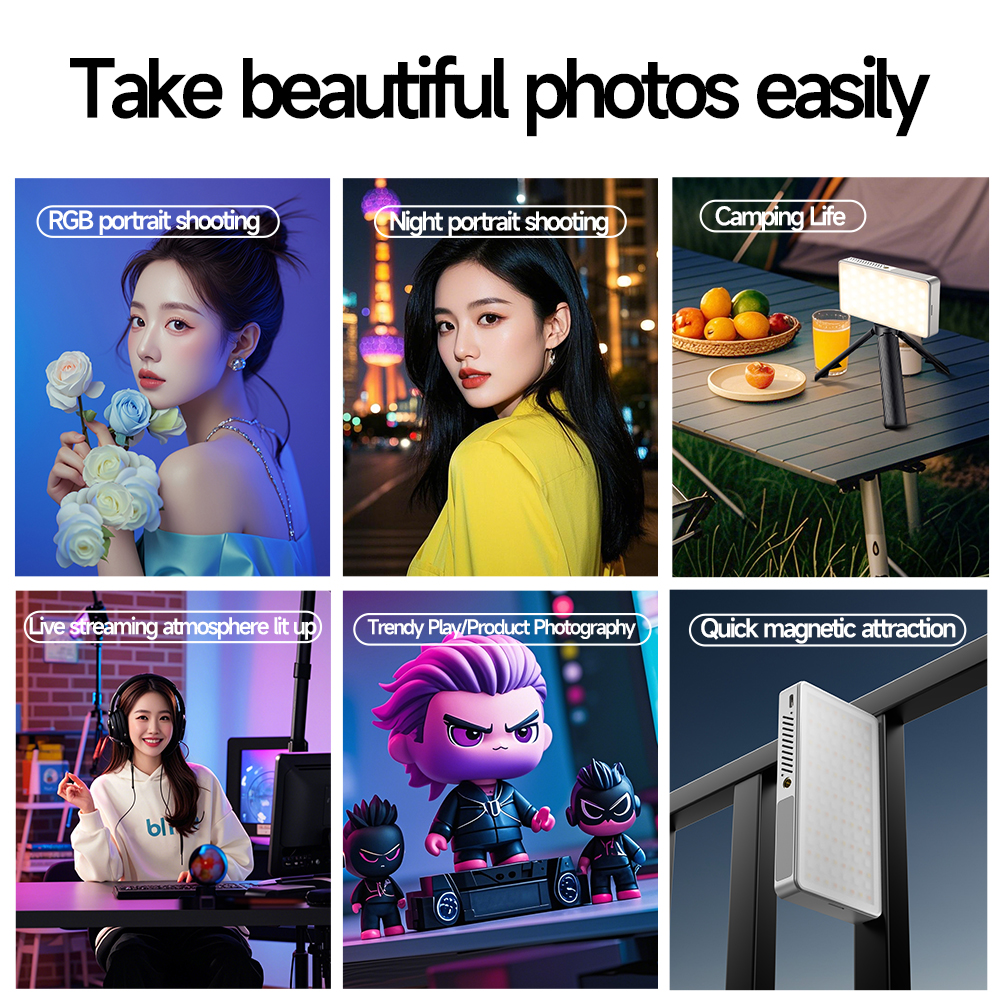 Mini Rechargeable R9PRO full-c - Photography Lighting Patterns บทวิจารณ์และราคา