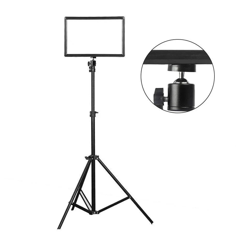 Camera Ball Head Adapter with  - Photography Video Lighting Kit With Adjustable Tripod Stand บทวิจารณ์และราคา