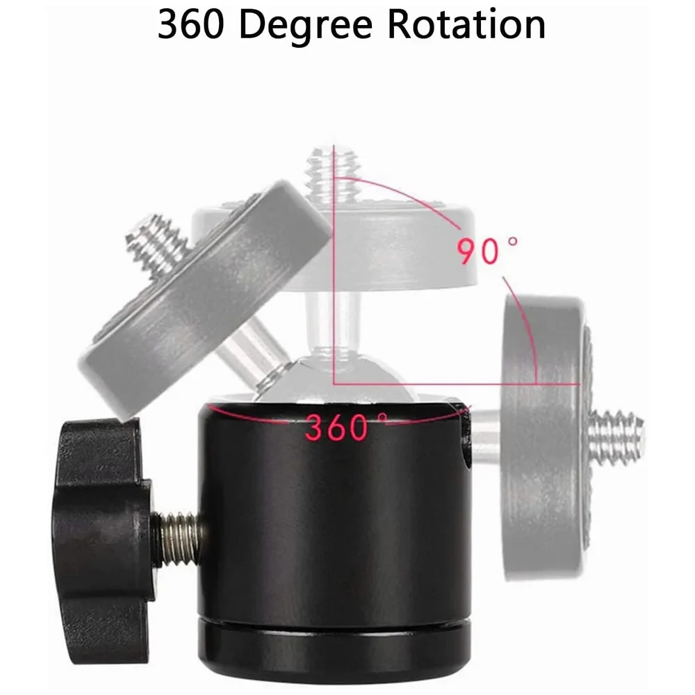 Camera Ball Head Adapter with  - Photography Video Lighting Kit With Adjustable Tripod Stand บทวิจารณ์และราคา
