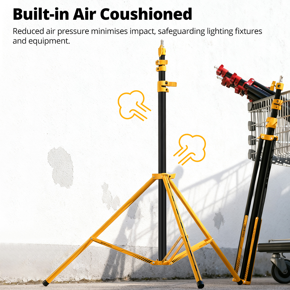 AMBITFUL GM280Y 280cm Professi - Photography Video Lighting Kit With Adjustable Tripod Stand บทวิจารณ์และราคา
