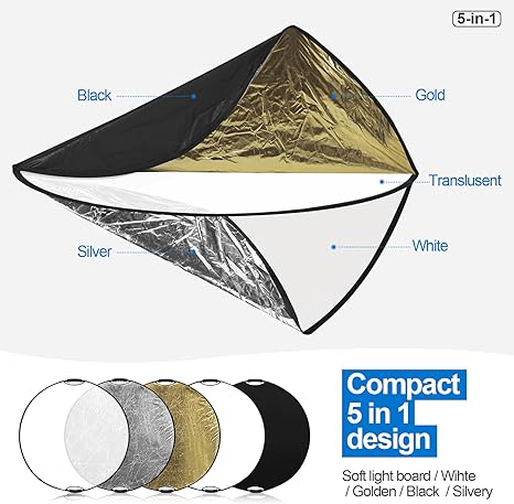 43Inch/110cm Photography Light - Photography Lighting Reflectors บทวิจารณ์และราคา
