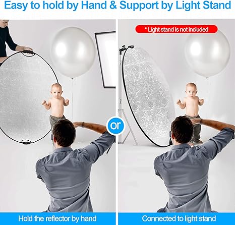 43Inch/110cm Photography Light - Photography Lighting Reflectors บทวิจารณ์และราคา