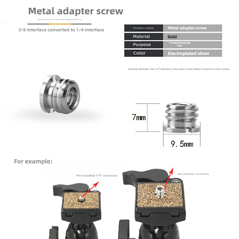10PCS ﻿ Universal Camera Adapt - Photography Video Lighting Kit With Adjustable Tripod Stand บทวิจารณ์และราคา