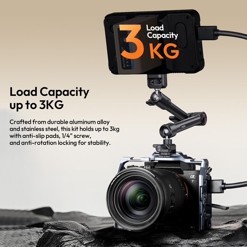 Ulanzi HD02 Magic Arm Kit 10-i - Photography Video Lighting Kit With Adjustable Tripod Stand บทวิจารณ์และราคา
