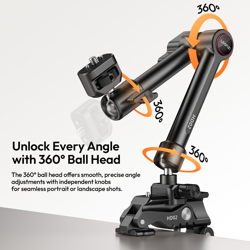 Ulanzi HD02 Magic Arm Kit 10-i - Photography Video Lighting Kit With Adjustable Tripod Stand บทวิจารณ์และราคา