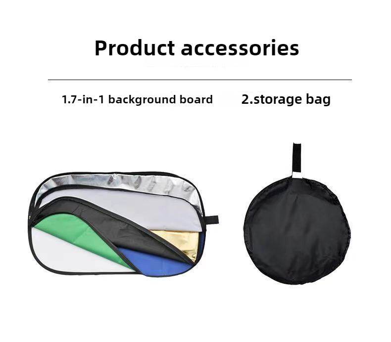 60 90 100cm Portable Collapsib - Photography Lighting Reflectors บทวิจารณ์และราคา