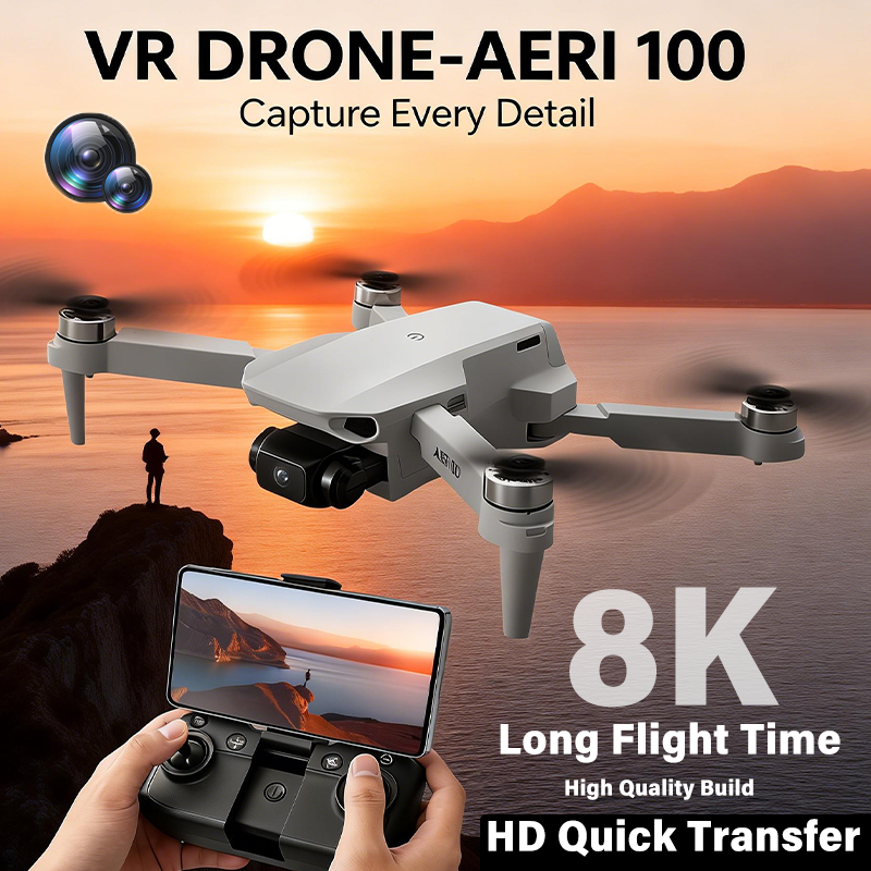 AERI 100 Drone with FPV VR Gog - Learn Photography Lighting บทวิจารณ์และราคา