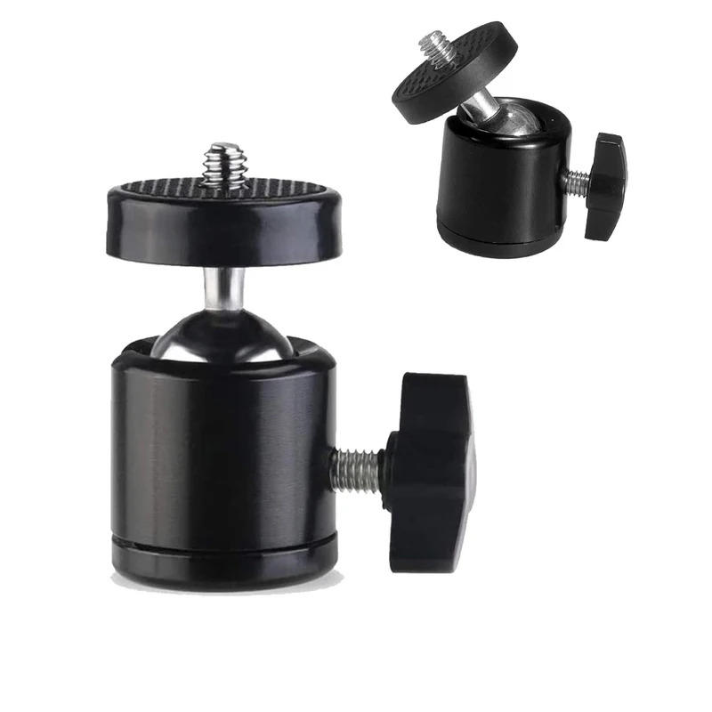 Hot Shoe 1/4 Screw Hole Tripod - Photography Video Lighting Kit With Adjustable Tripod Stand บทวิจารณ์และราคา