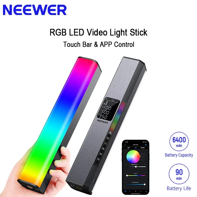 For NEEWER RGB Magnetic Handhe - Photography Lighting App บทวิจารณ์และราคา