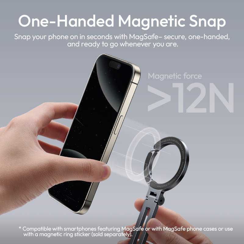 Ulanzi MA07 Magsafe Phone Hold - Photography Video Lighting Kit With Adjustable Tripod Stand บทวิจารณ์และราคา